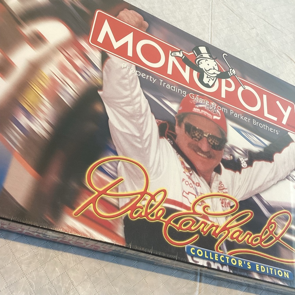 Dale Earnhardt Monopoly Collectors Edition Monopoly Sealed New Racing NASCAR